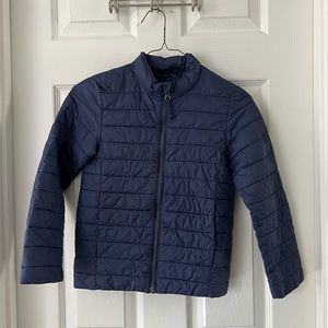 Lands End Kids Navy Down Jacket